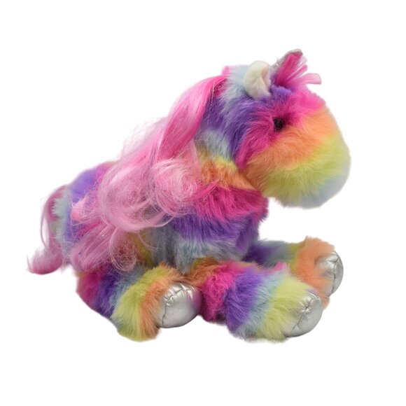 Douglas Stumbles Unicorn Rainbow Fuzzle Plush Stuffed Animal - Picture 1 of 7
